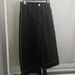 Culotte ZARA Wide-Leg Crop Pants